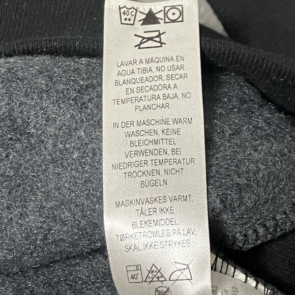 Patagonia Hoodie Mens S Black Fitz Roy Horizons Uprisal Outdoor Activewear Hike - Picture 13 of 14